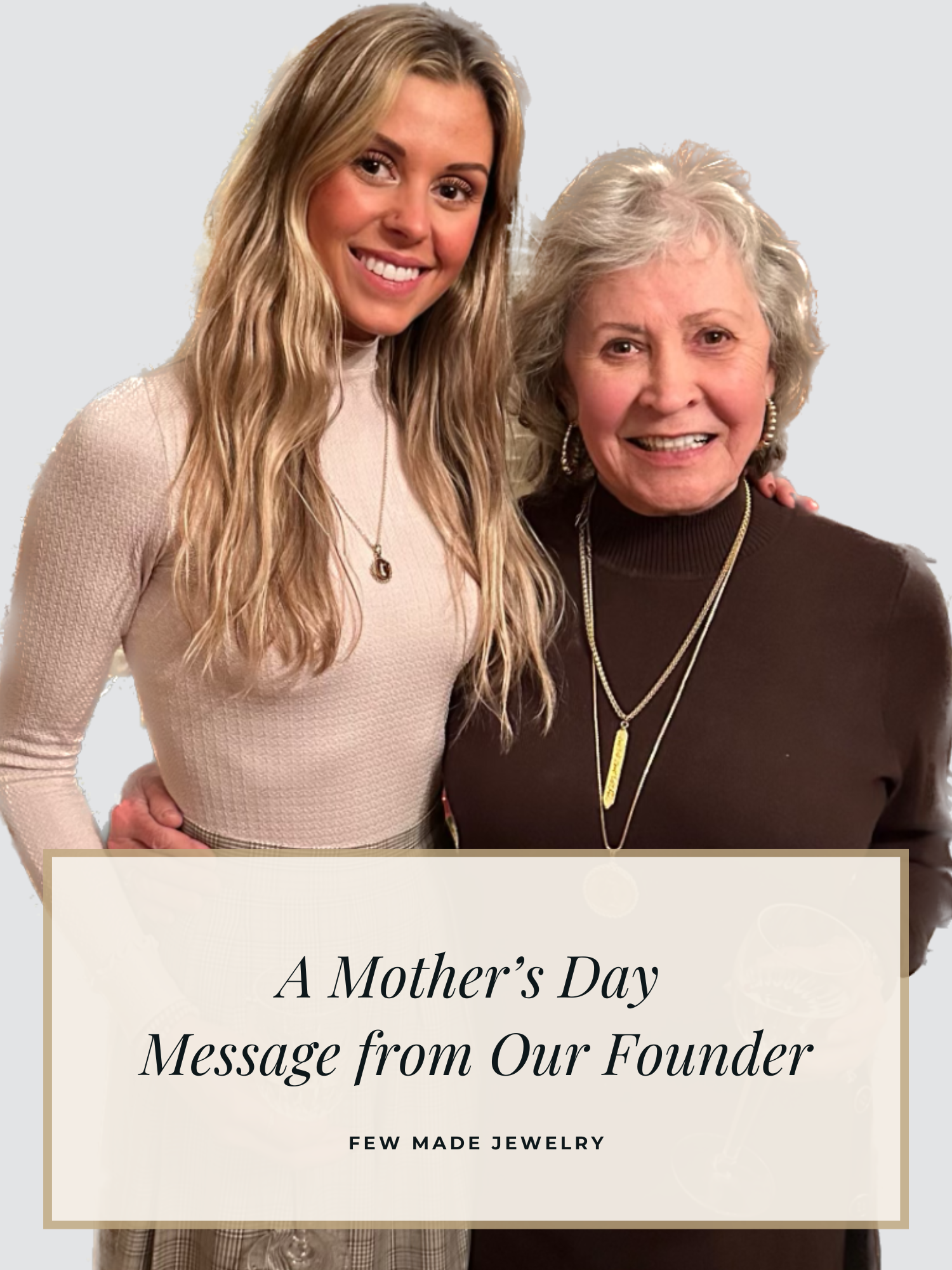 A Mother’s Day Message from Our Founder