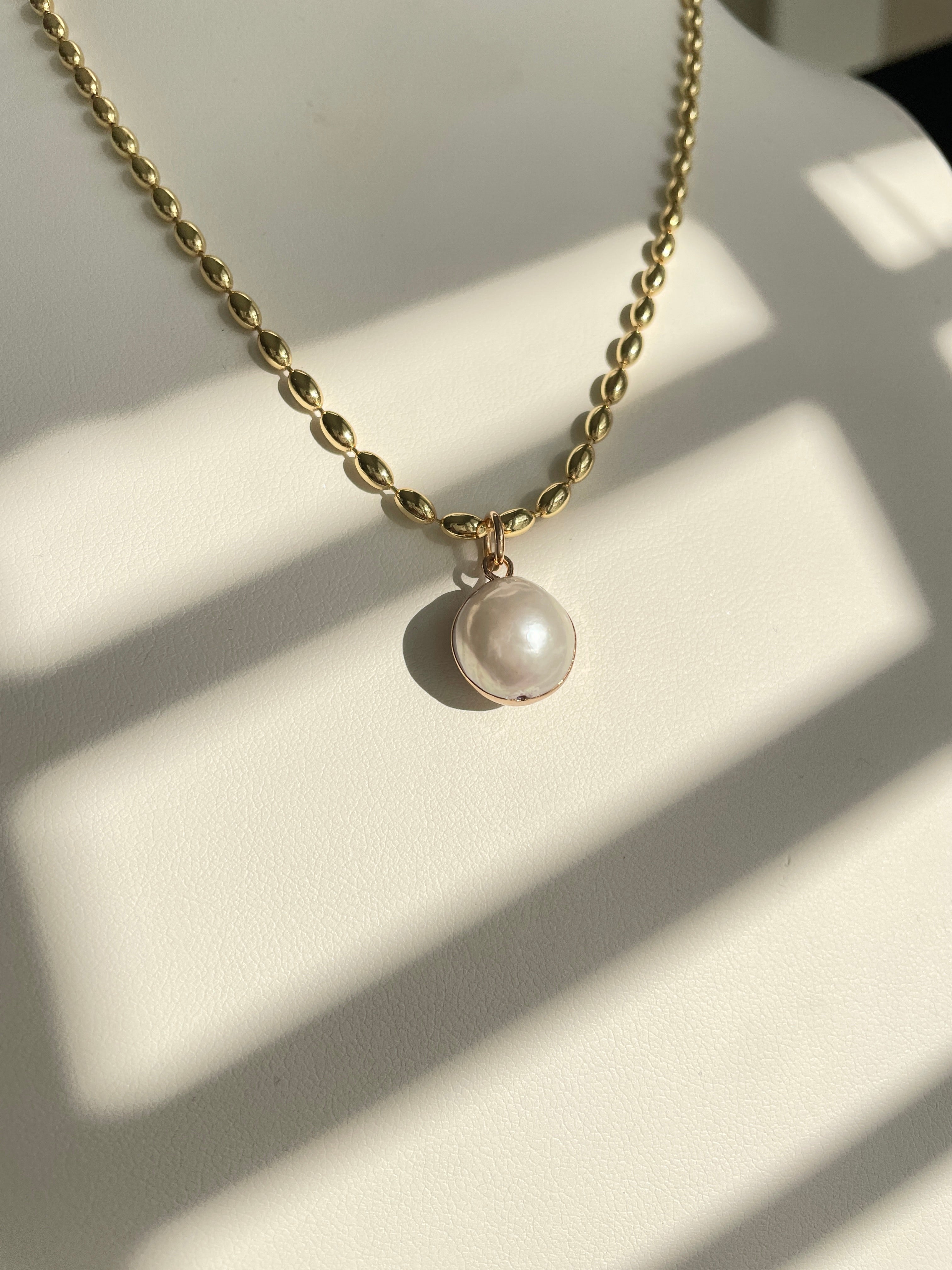 Sail Pearl Necklace