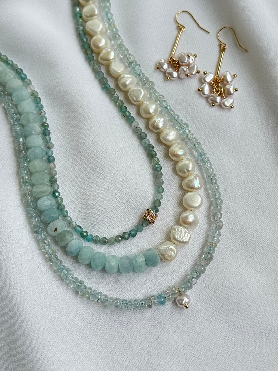 Whisper Aquamarine Necklace