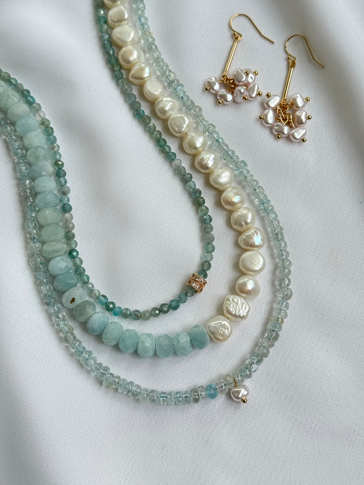 Whisper Aquamarine Necklace