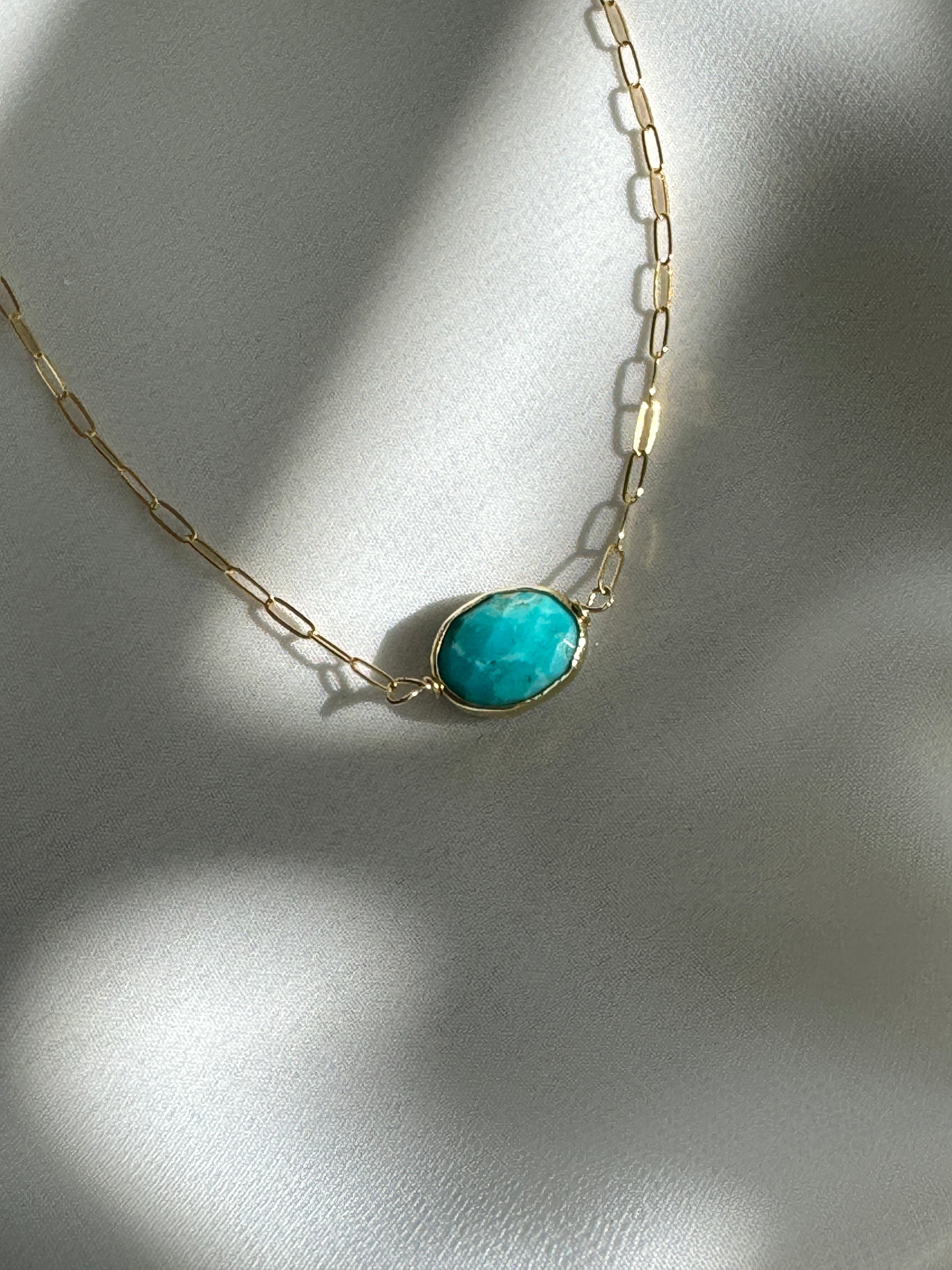 The Turquoise Nugget Necklace