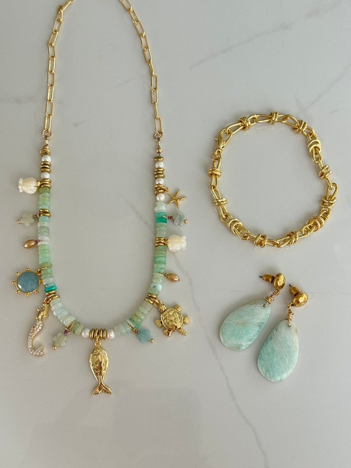 Sea Life  Charm Necklace