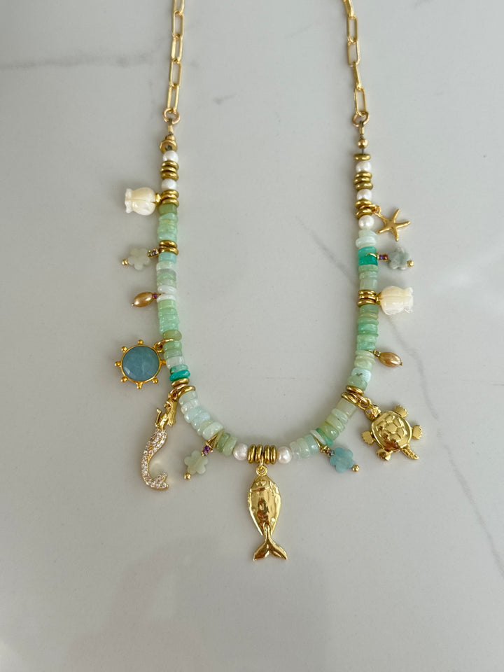 Sea Life  Charm Necklace