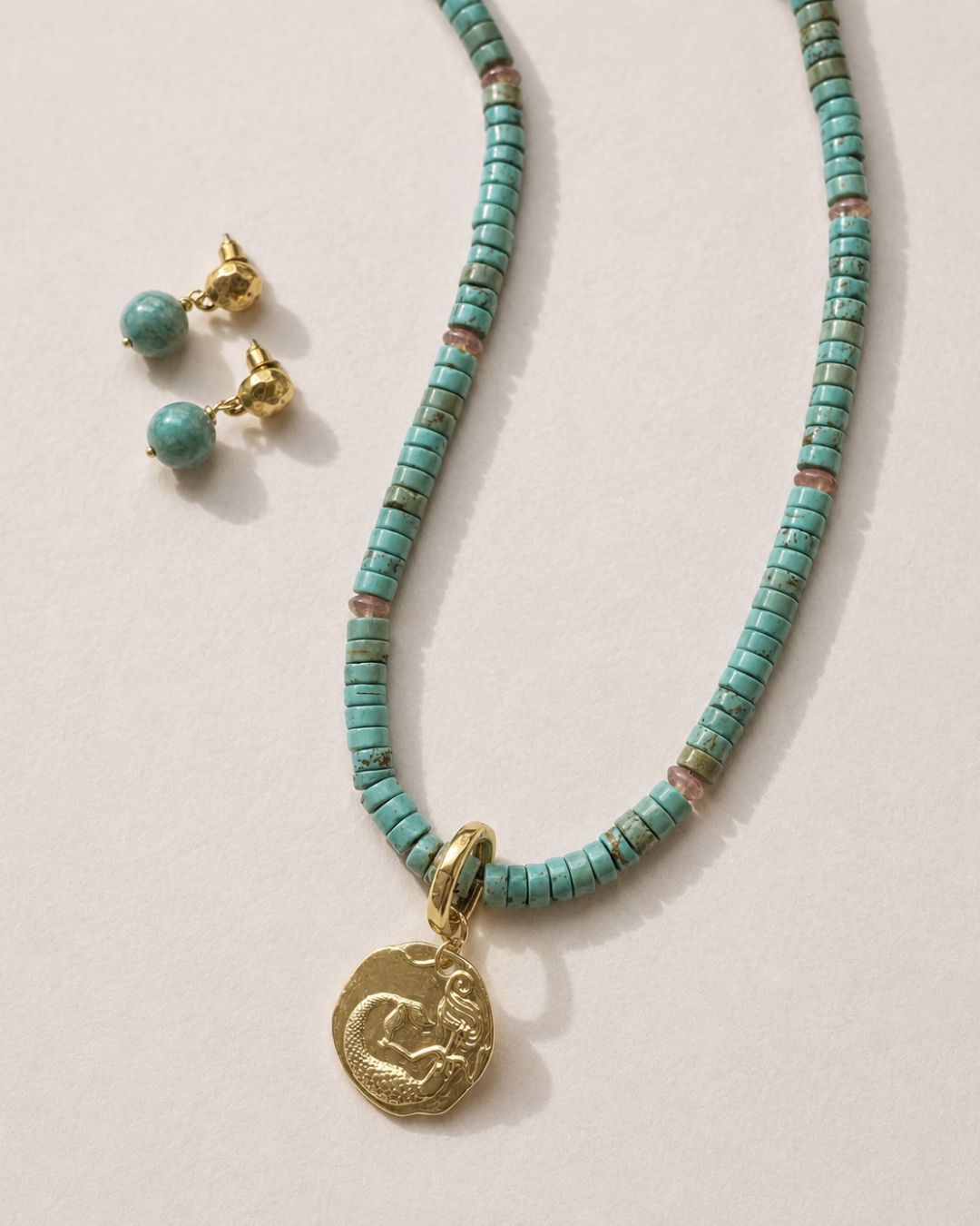 Aqua Mermaid Necklace