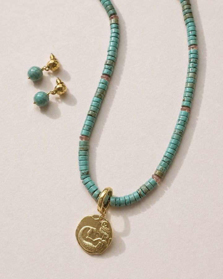 Aqua Mermaid Necklace