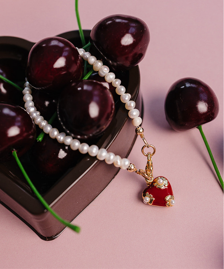 Valentine  Pearl Bracelet