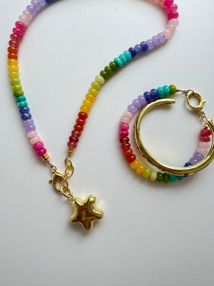 Summer Fun Gemstone Necklace