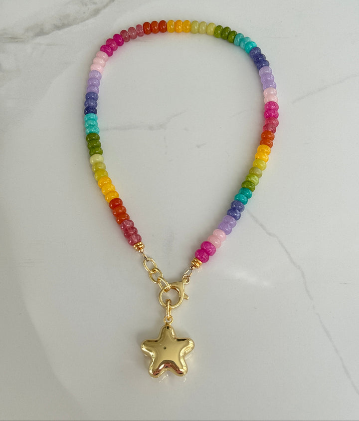 Summer Fun Gemstone Necklace
