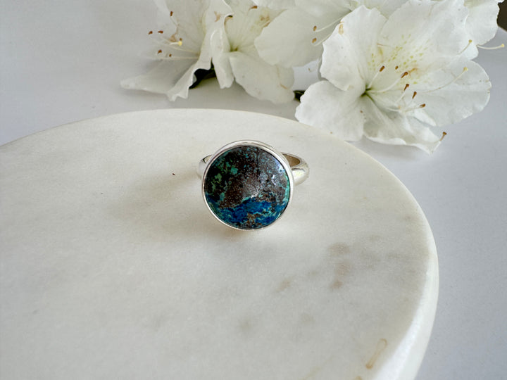 Kingman Mohave Turquoise Ring