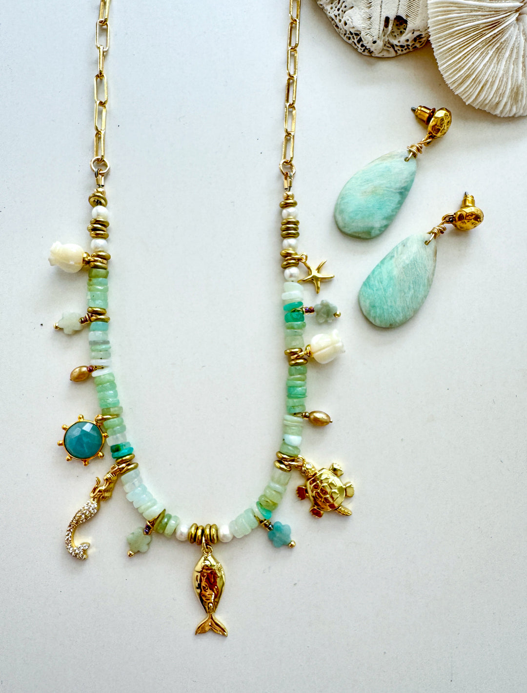 Sea Life  Charm Necklace