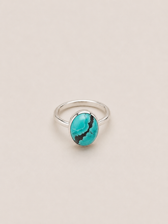 Oval Turquoise Ring