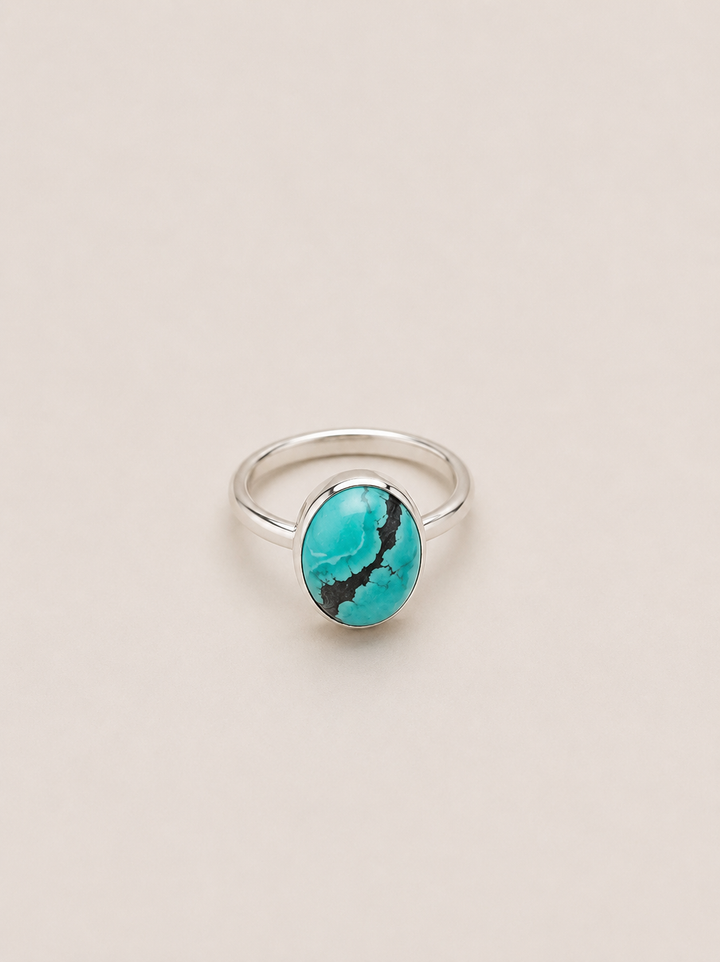 Oval Turquoise Ring