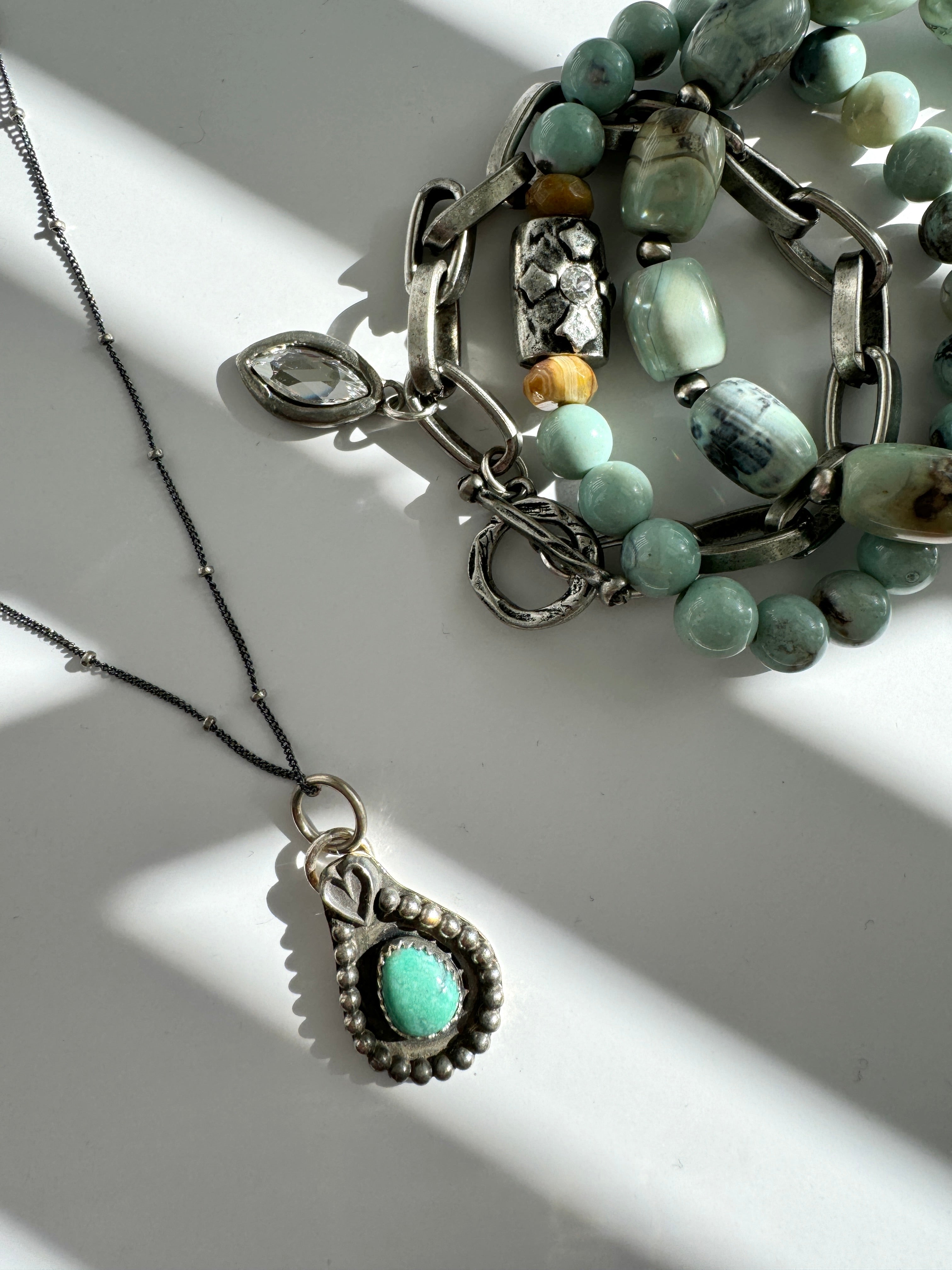 Simply Turquoise Necklace