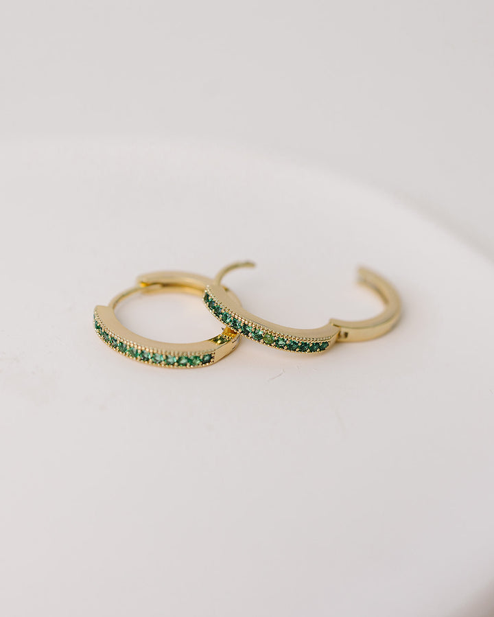 Anything But Simple Hoop Earrings