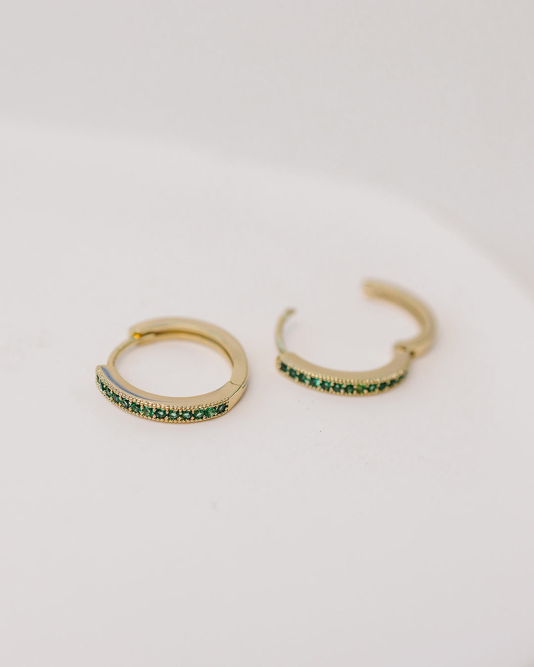 Anything But Simple Hoop Earrings