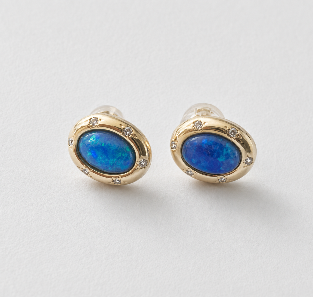 Azure Stud Earrings *