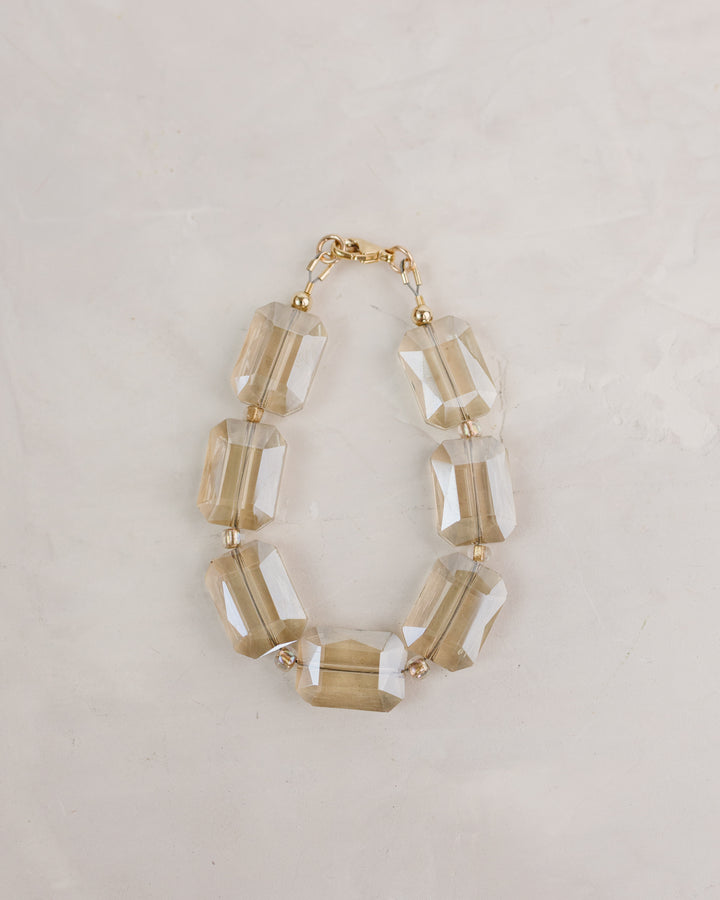 Champagne Wishes Crystal Bracelet