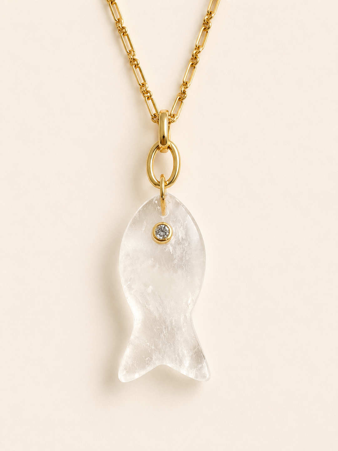 Crystal Catch Necklace *