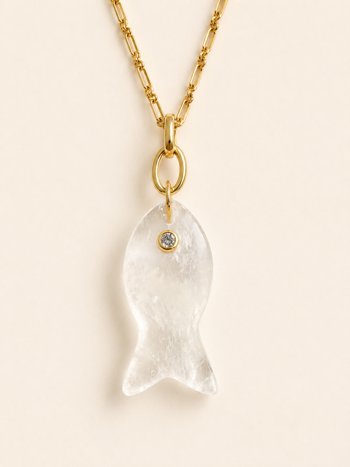 Crystal Catch Necklace *