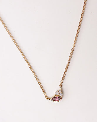 Embrace Tourmaline and Diamond Necklace