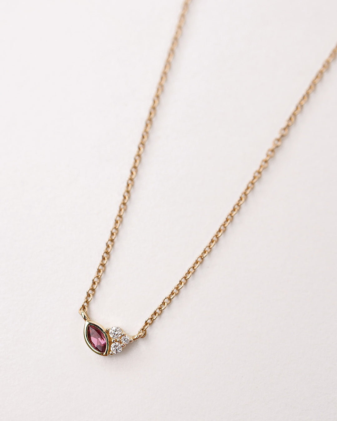 Embrace Tourmaline and Diamond Necklace