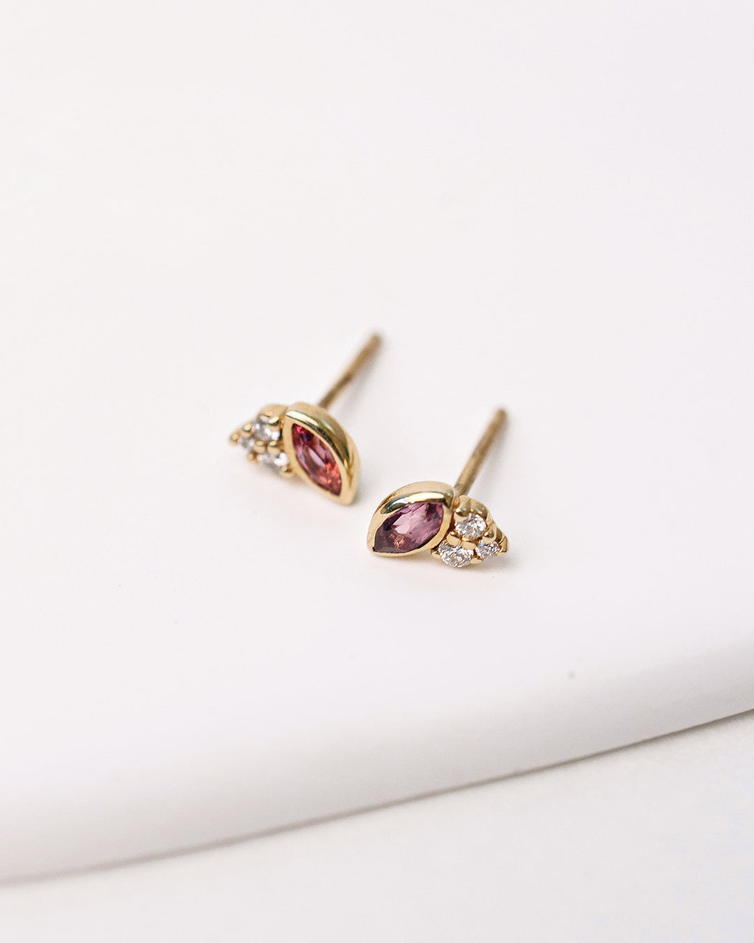 Embrace Tourmaline and Diamond Earrings