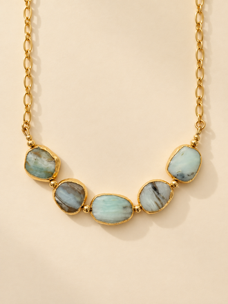Shores Peruvian Opal Necklace