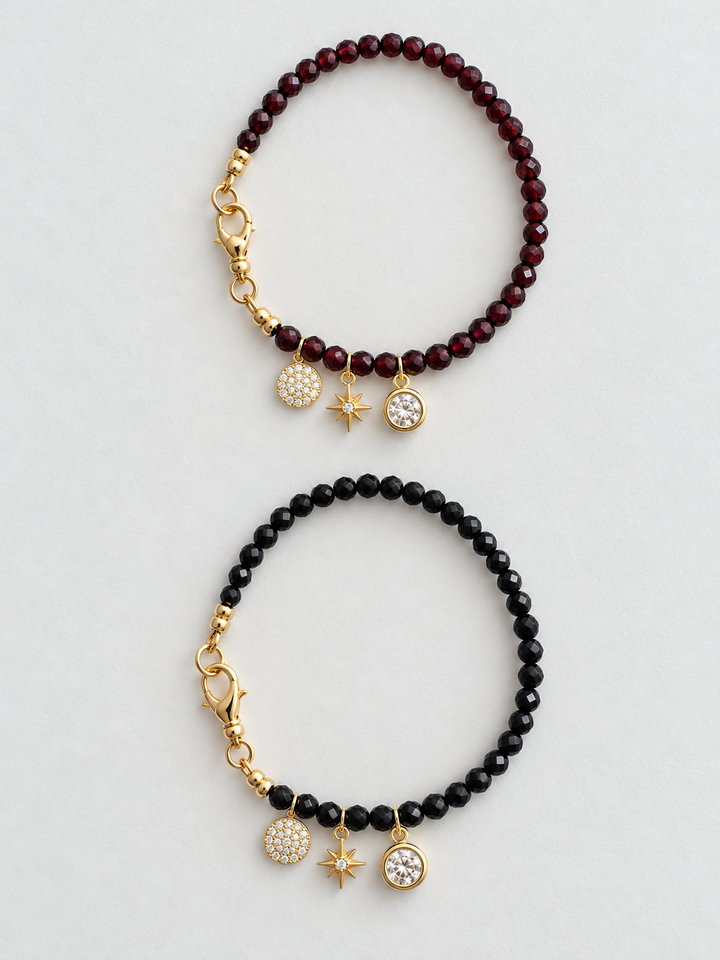 Champagne at Midnight Bracelet