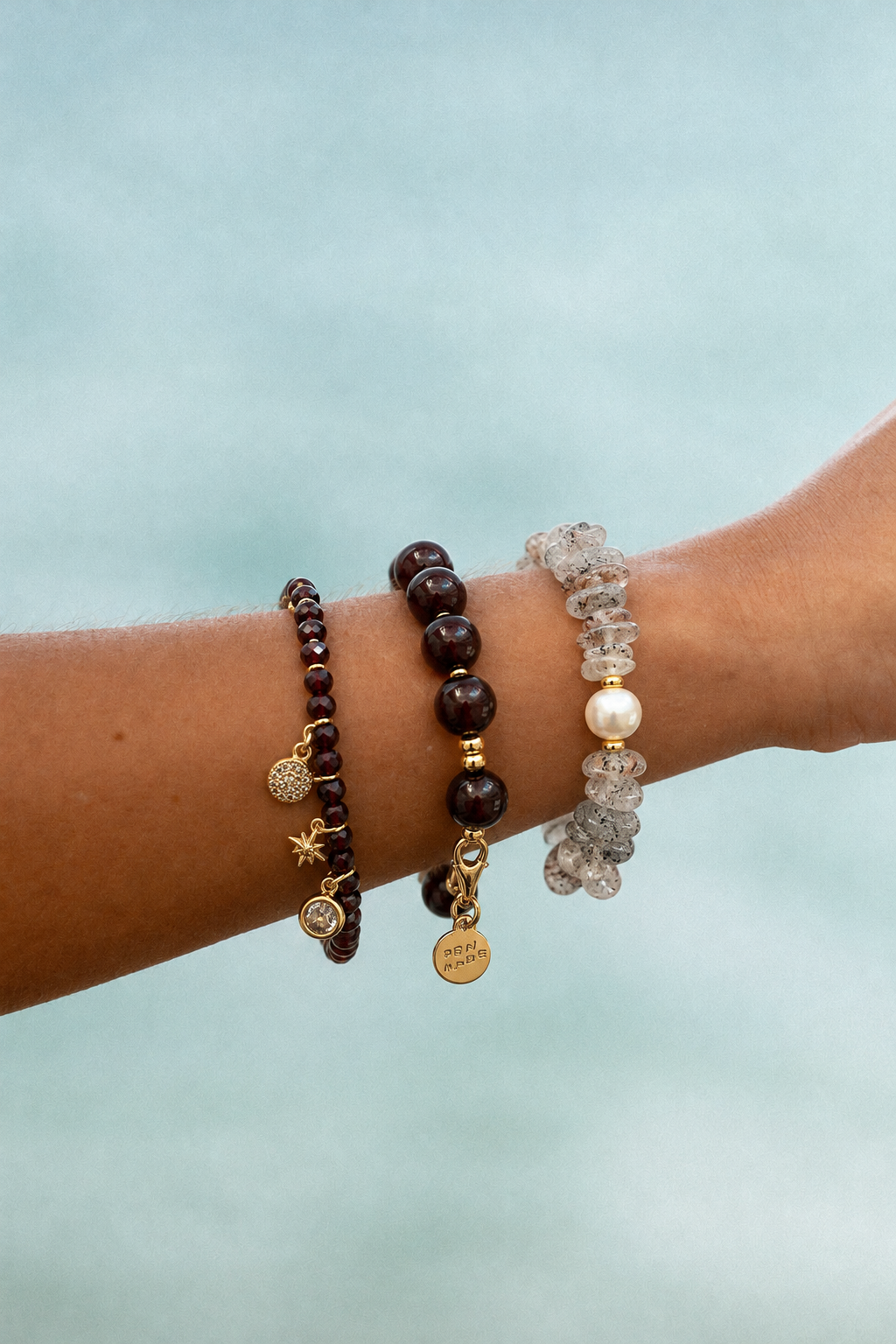 Champagne at Midnight Bracelet