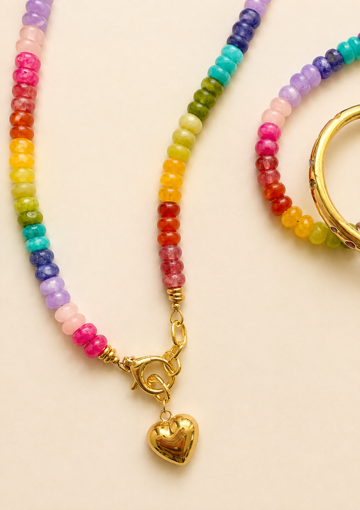 Summer Fun Gemstone Necklace
