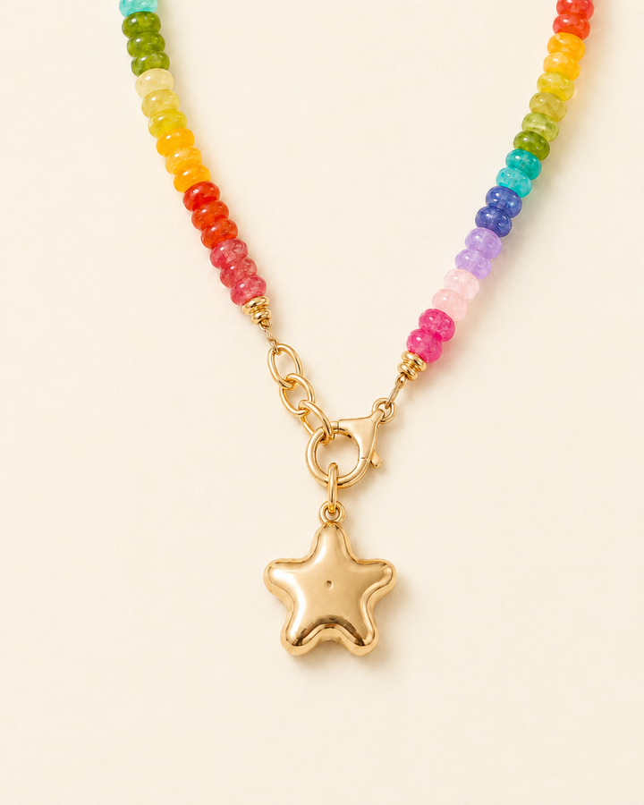 Summer Fun Gemstone Necklace