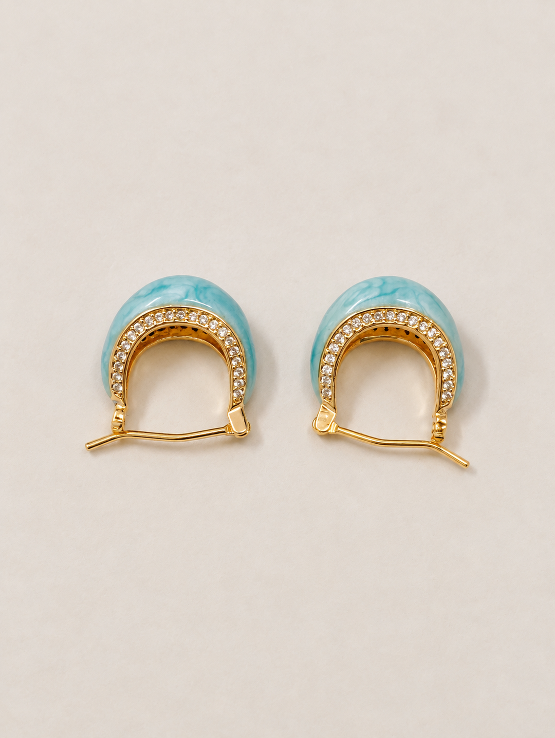 Basket Hoop Earring