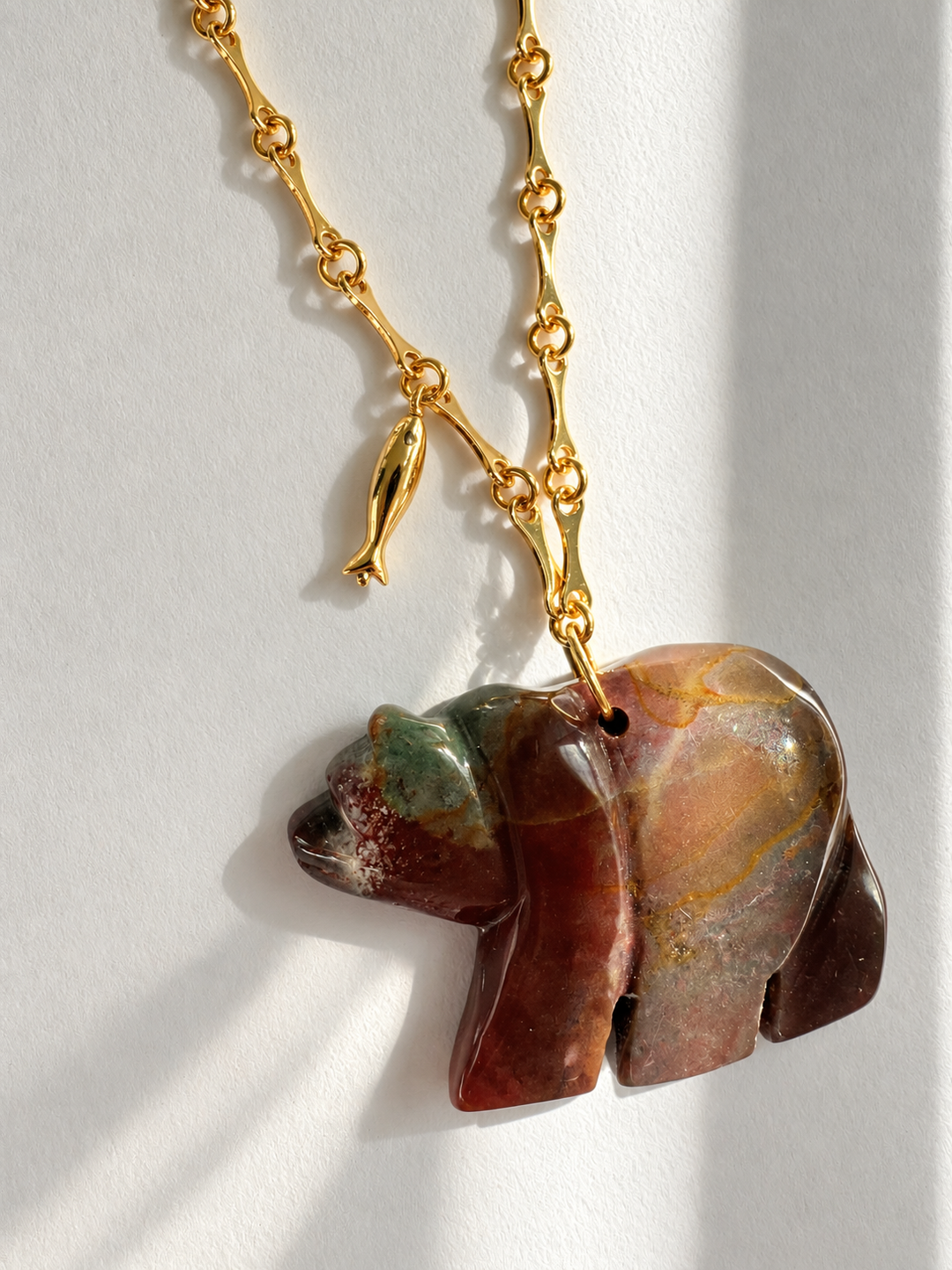 Brown Bear Necklace*