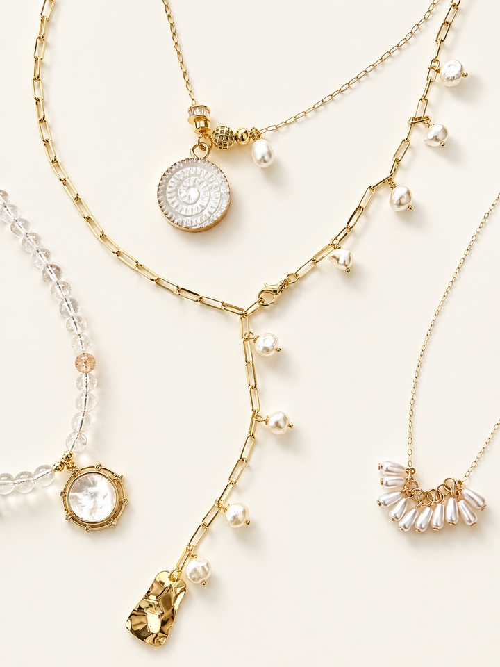 Dancing Pearls Necklace*