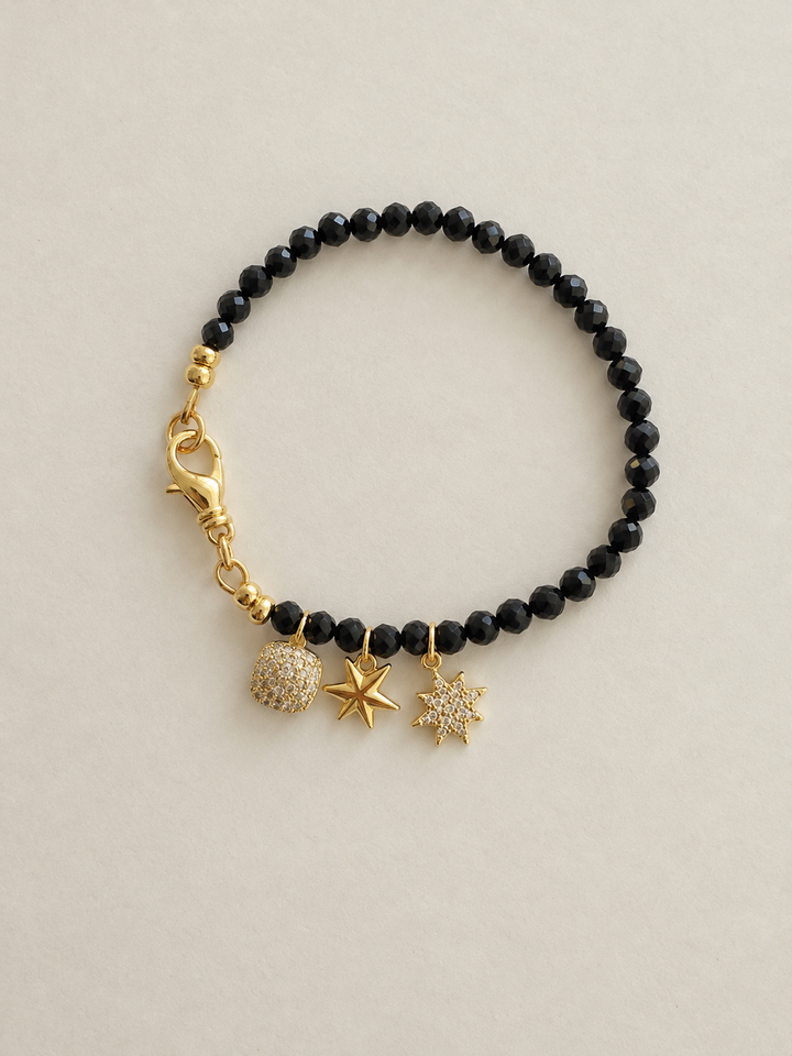 Champagne at Midnight Bracelet