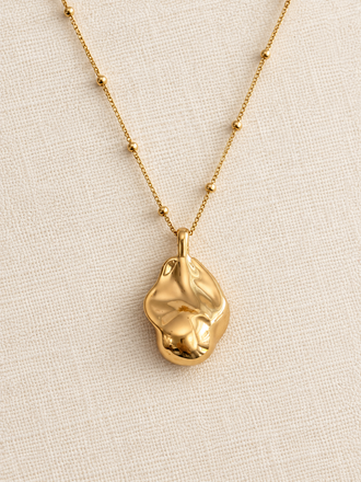 Golden Lava Necklace
