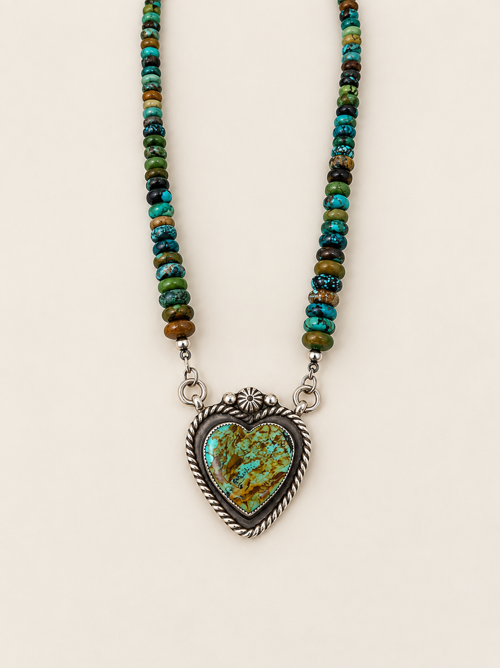 Heart of Love Turquoise Necklace