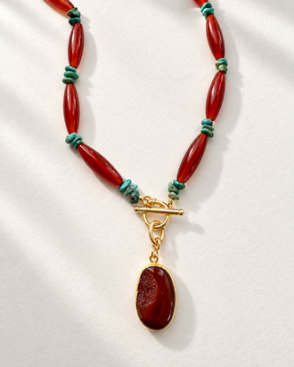 Paprika Necklace