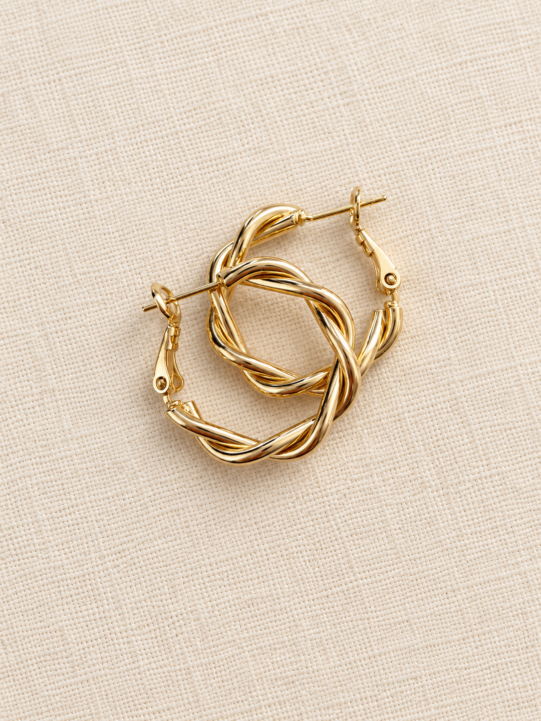 Rope Hoop Earrings