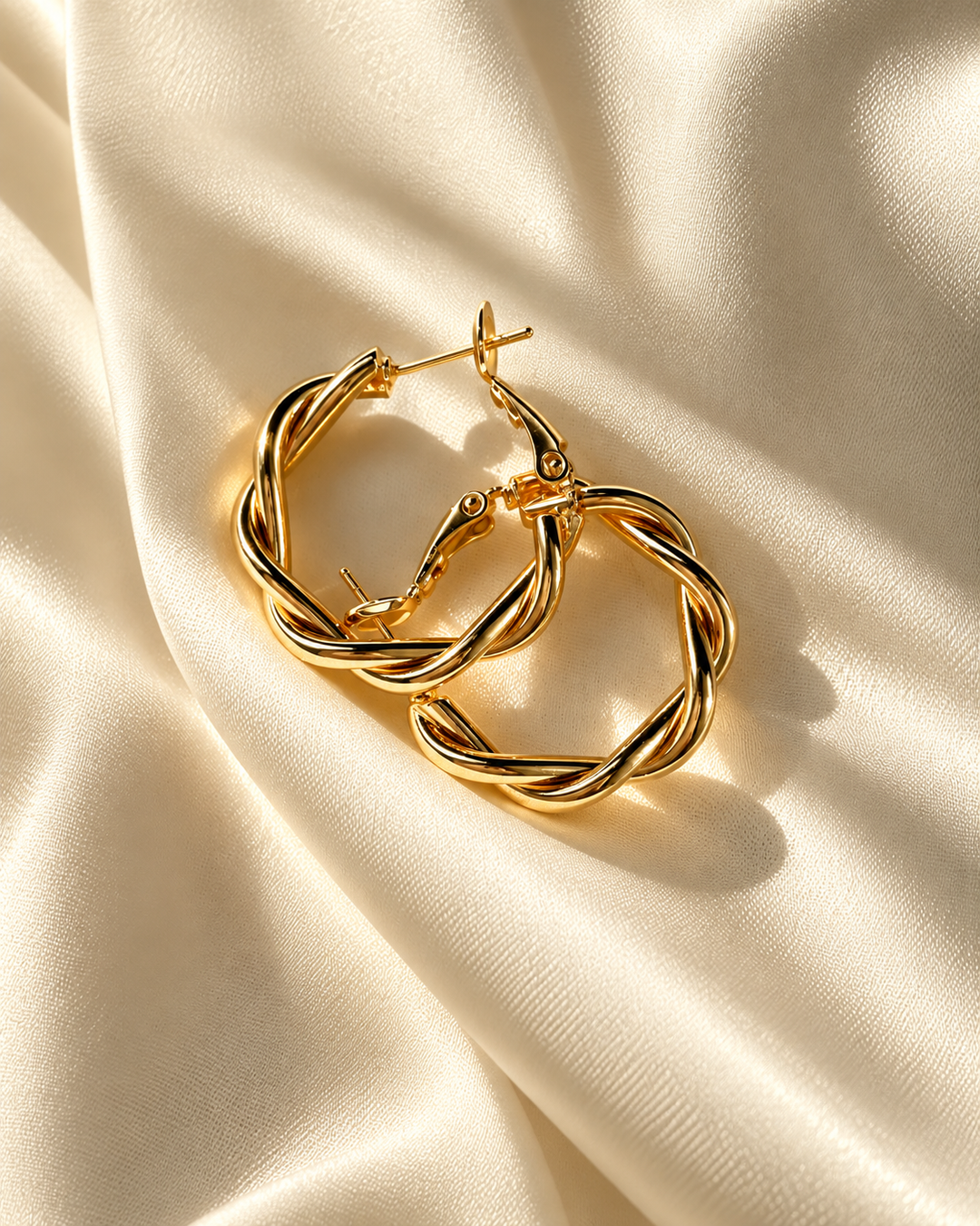 Rope Hoop Earrings