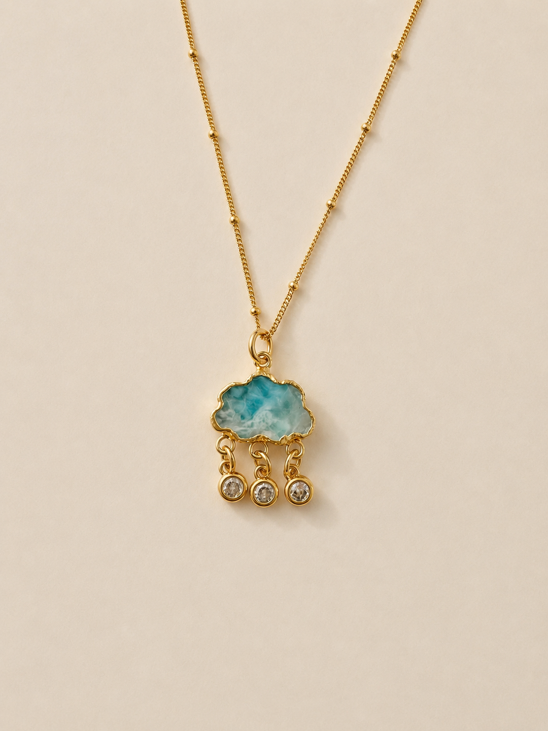 Saved for a Rainy Day Necklace*