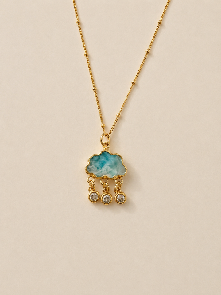 Saved for a Rainy Day Necklace*
