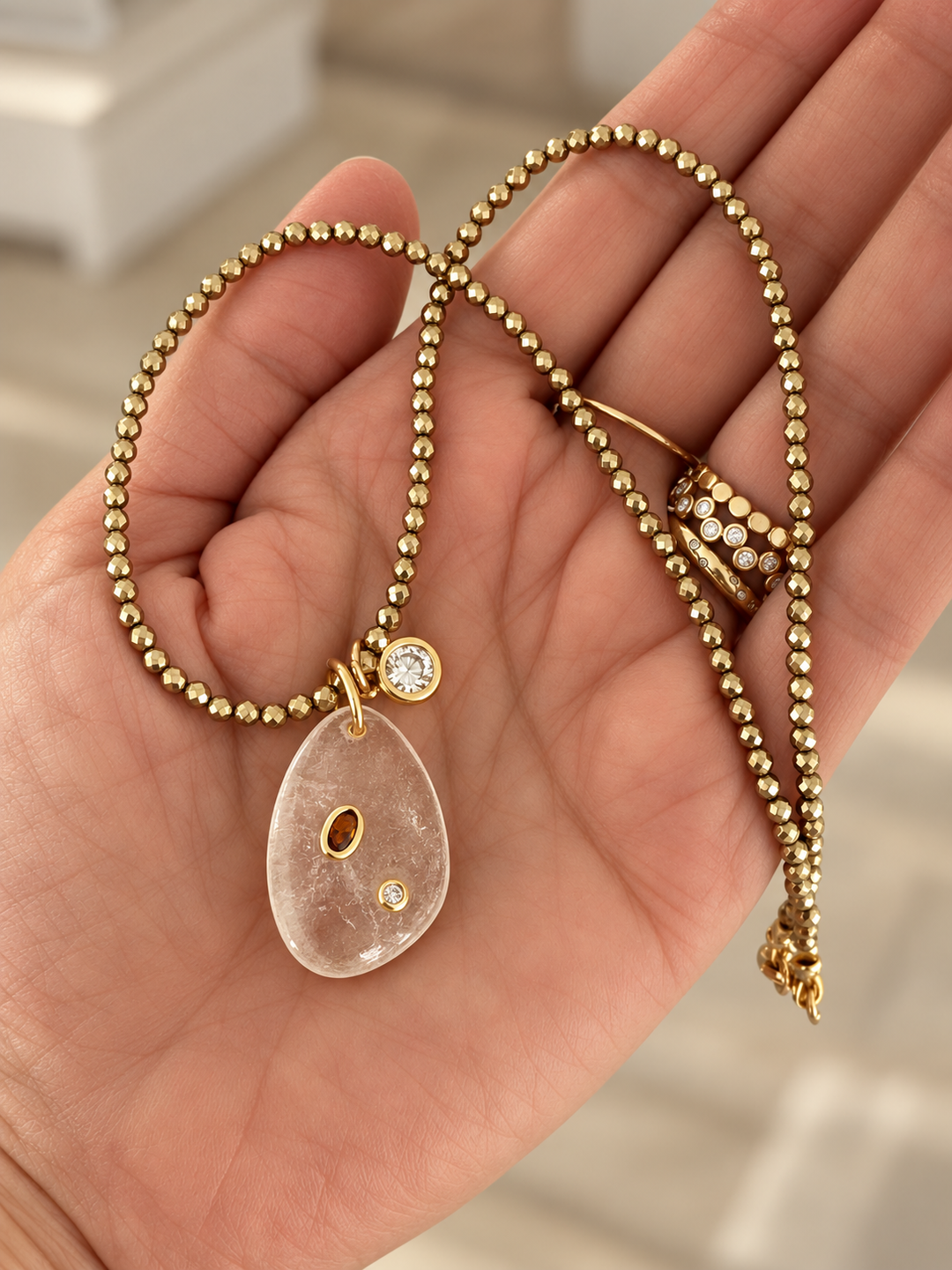 Sun Prism Necklace *