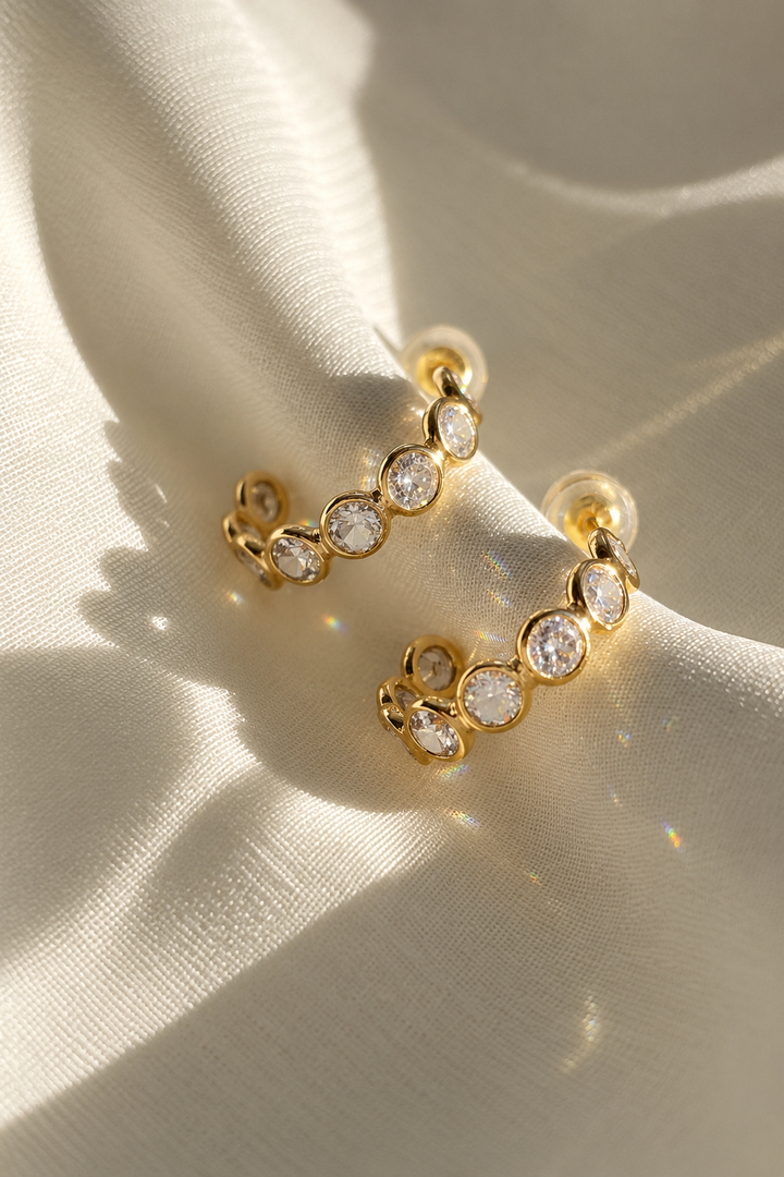 Sweetness Half Hoop Earrings