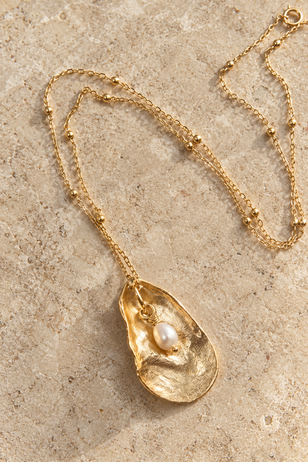 Virginia's Oyster Necklace