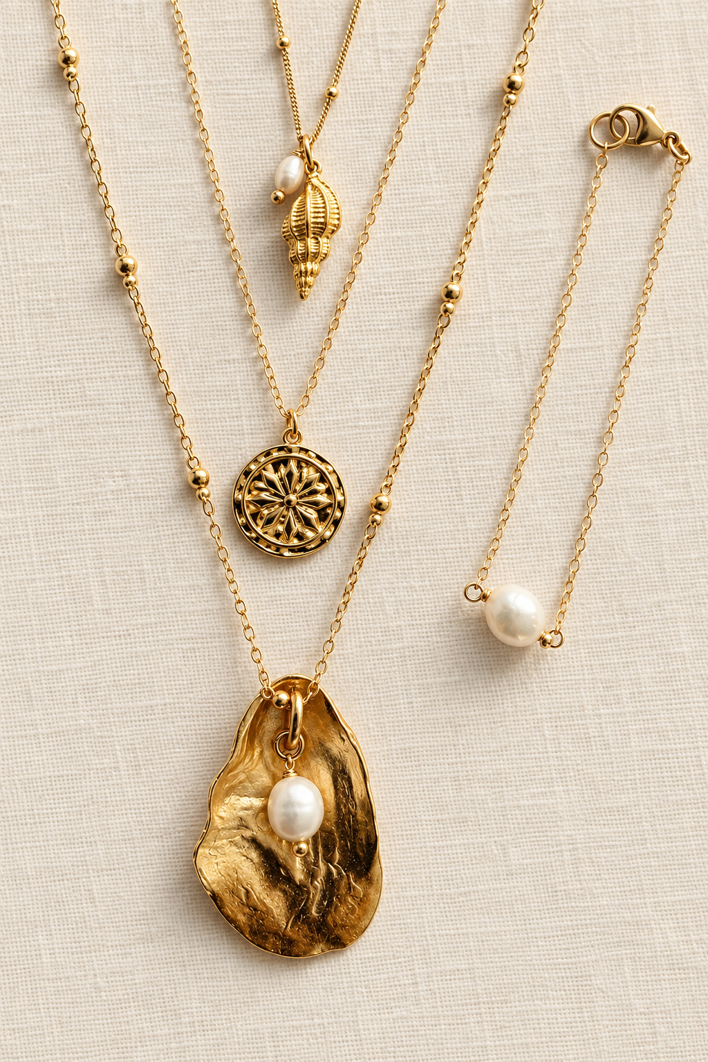 Virginia's Oyster Necklace