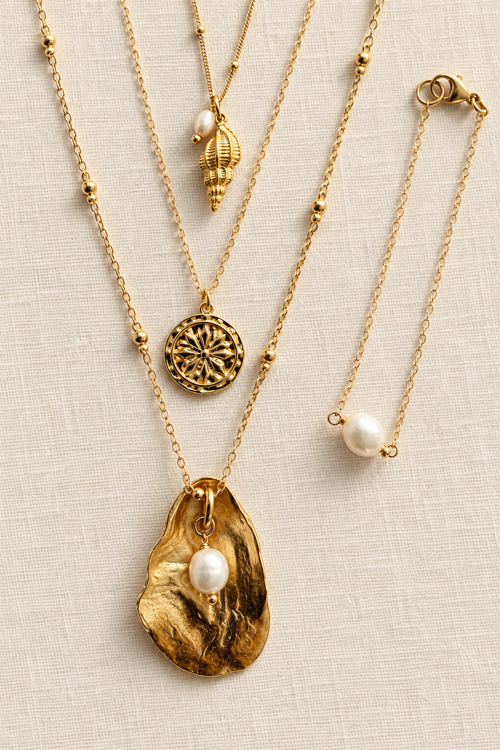 Virginia's Oyster Necklace