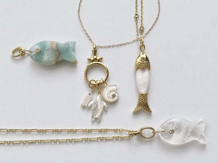 Crystal Catch Necklace *