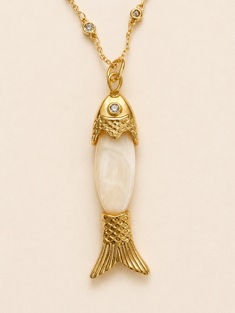 Golden Catch Necklace