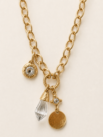 Golden Hour Charm Necklace